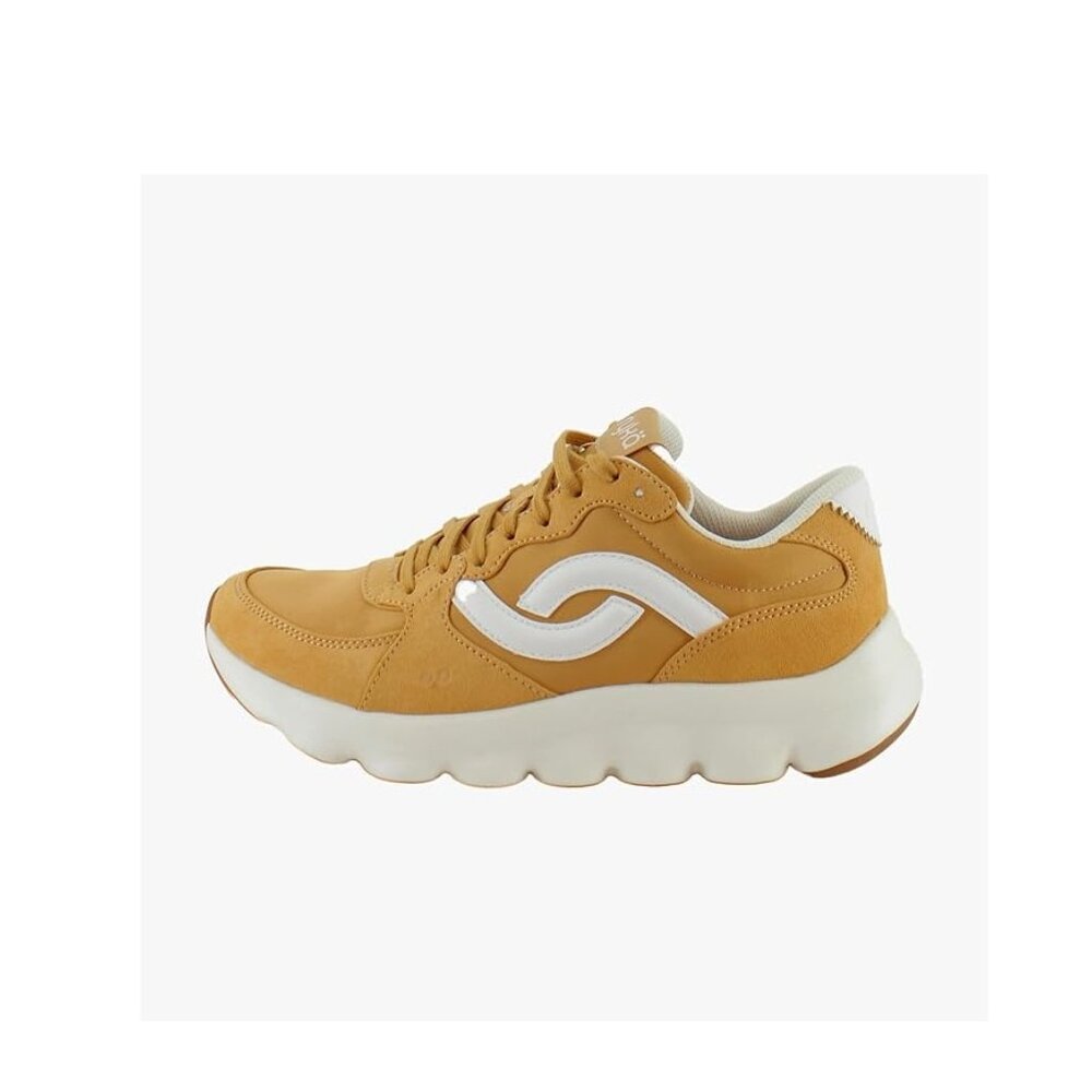 NWT Ryka Women's Podflow Retro Running Shoes Gold Yellow Size 10 W $100 RY1908 - Picture 6 of 6